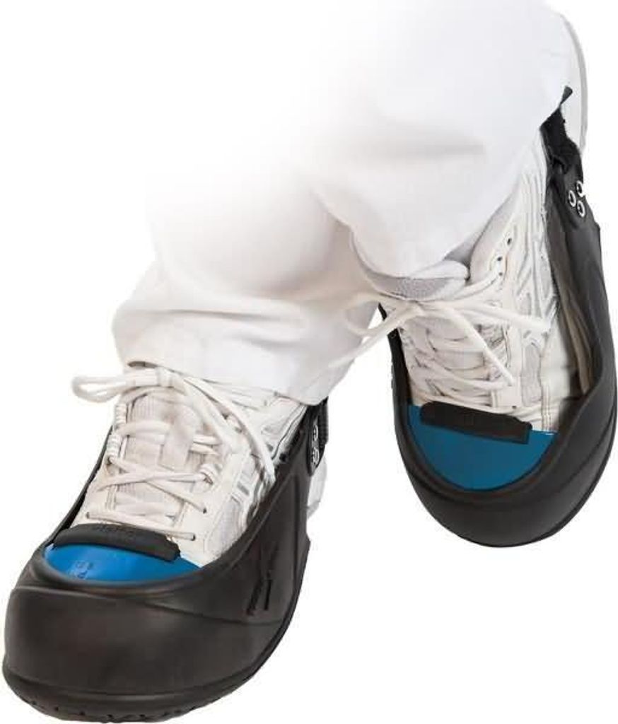 Sicherheits-Überschuh Natur-Latex 34-38 schwarz-blau VE=1 Paar