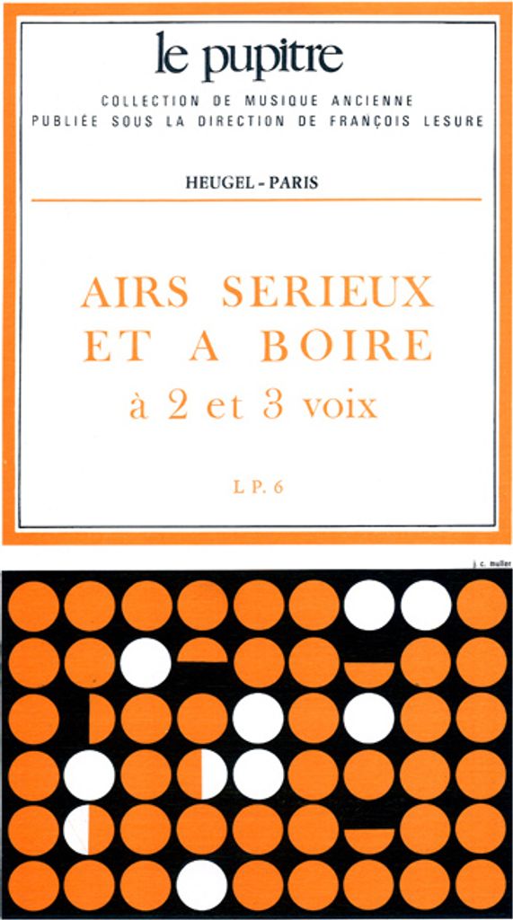 Divers/Robert Airs Serieux Et A Boire 2 Et 3 Voix En Partition (Lp6)