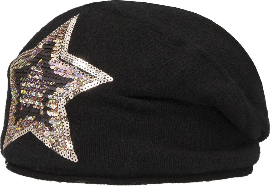 Passigatti Beanie mit Stern, Gr. 57