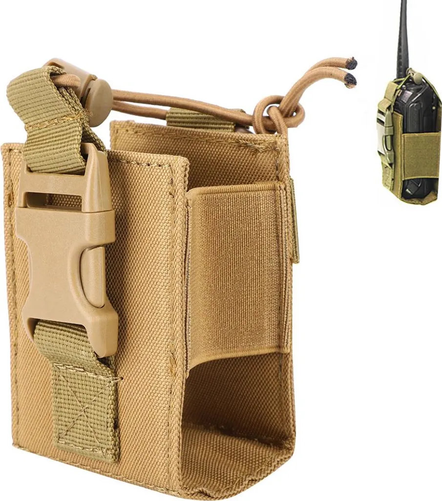 Porta Radio Tattico Militare in Oxford - Borsa Walkie Talkie Outdoor