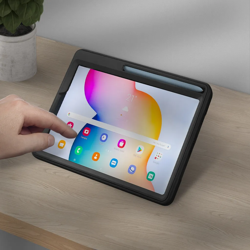 Coque Tablette Samsung Tab S6 Lite Résistante - Mélange TPU/PC 4smarts
