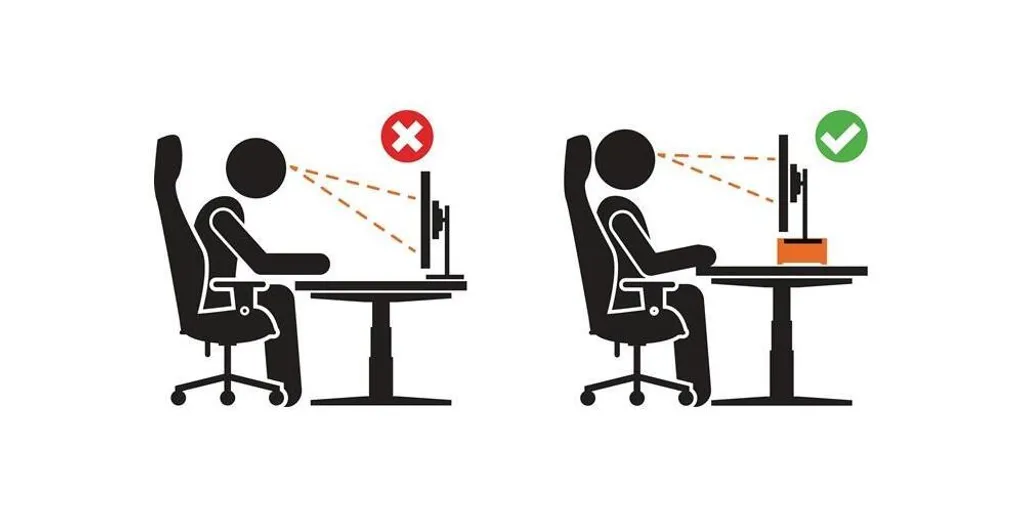 Support moniteur réglable en hauteur Durable Effect gris ergonomique - 3