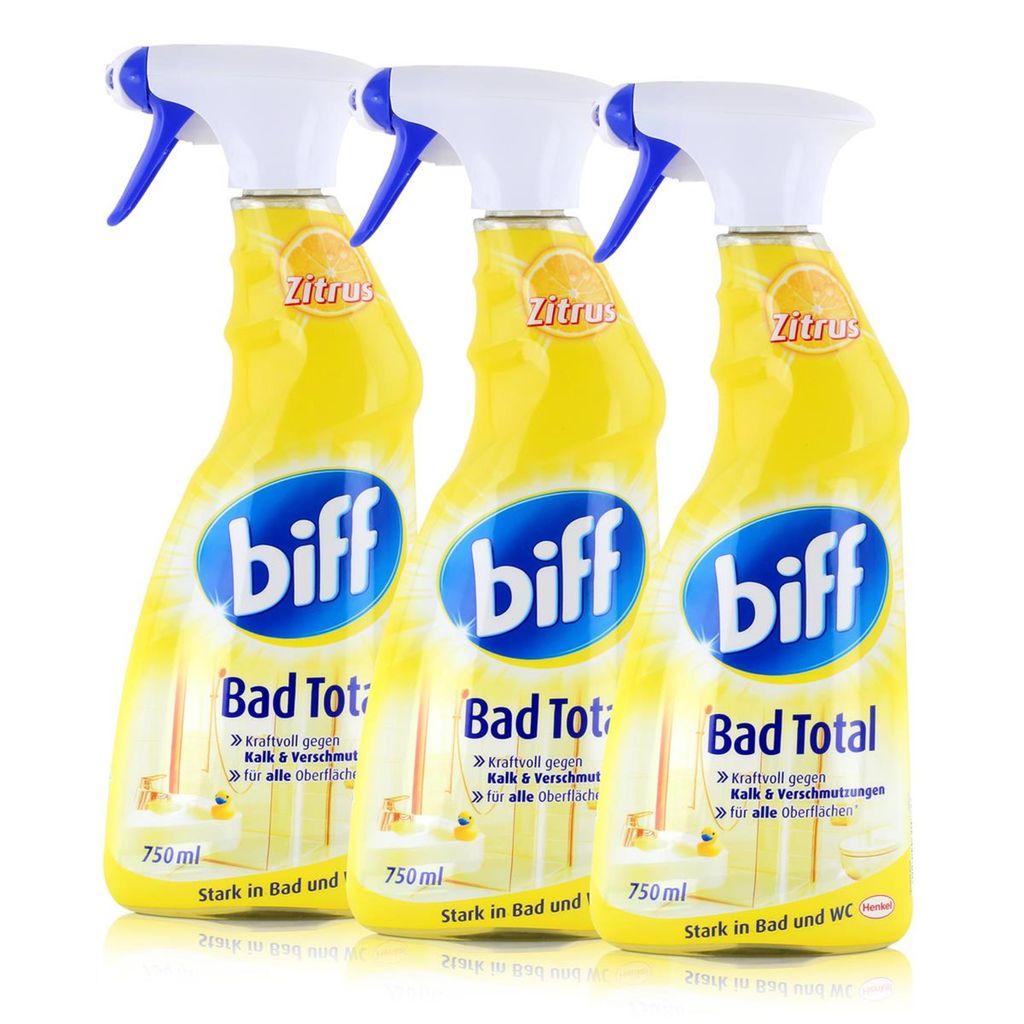 Biff Bad Total Zitrus 750ml - Kraftvoll gegen Kalk (3er Produktbild 