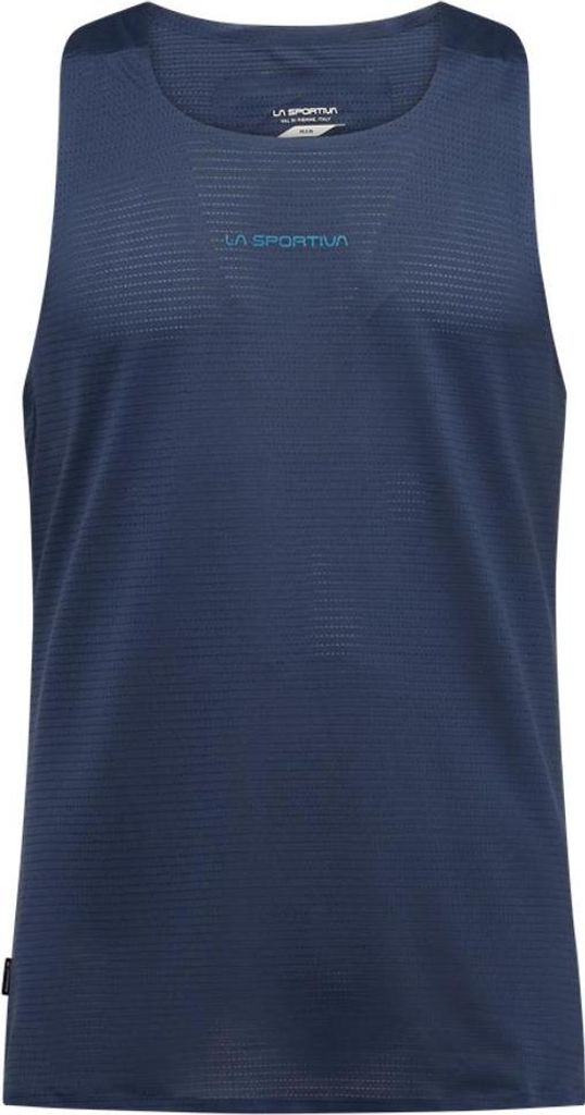 Pure Tank M - leichtes Herren-Tanktop aus 100% recyceltem Polyester - La Sportiva, Größe:XXL, Farbe:B46B07-Night Sky/Lake