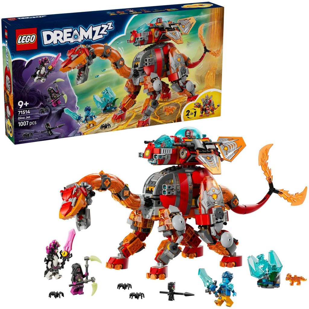 Lego DREAMZzz Dino-Düsenflieger Immagine del prodotto 