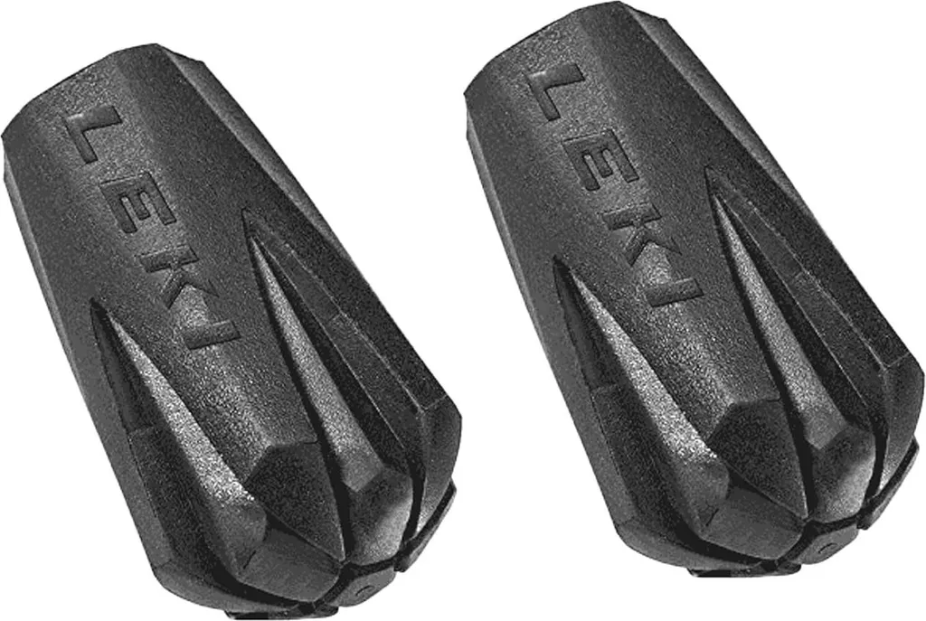 LEKI Silentbloc Hiking Bâtons - Embouts Caoutchouc Haute Résistance