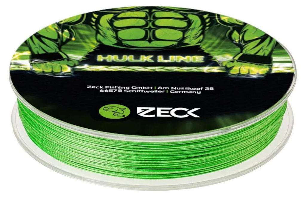Zeck Hulk Line Wallerschnur Geflochtene Angelschnur 0,33mm Produktbild 