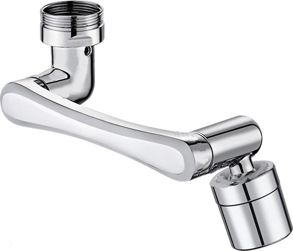 INF Ausziehbarer Wasserhahnbelüfter - Neu - Mechanischer Arm - Einzelauslass