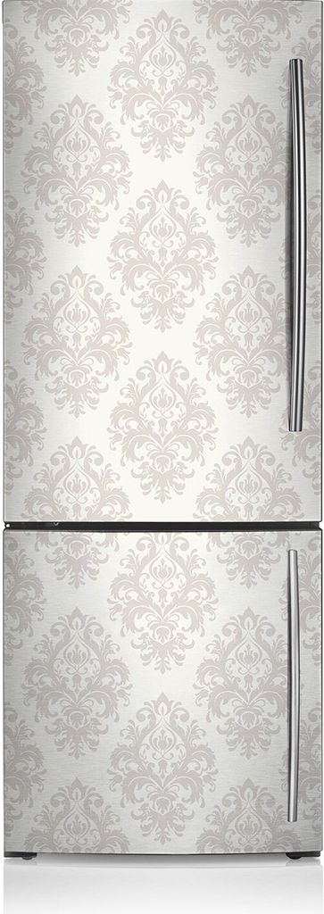 Dekoration Kühlschrank Aufkleber Magnete Küche Kühlschrankmagnete 70x190 cm - Damasze-Muster