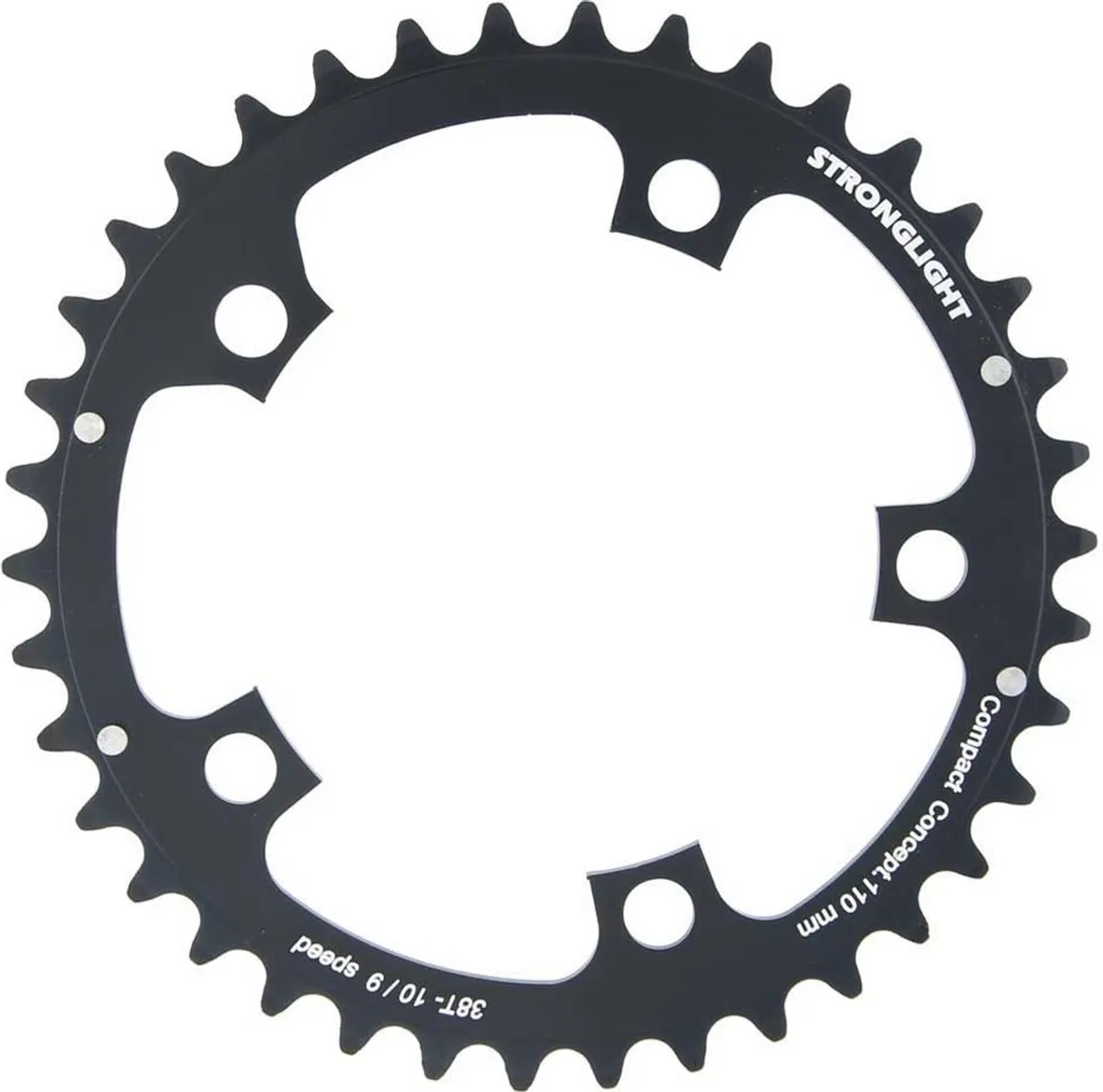 Plateau Stronglight 40 Dents 110mm Noir en Alliage Ultra Résistant