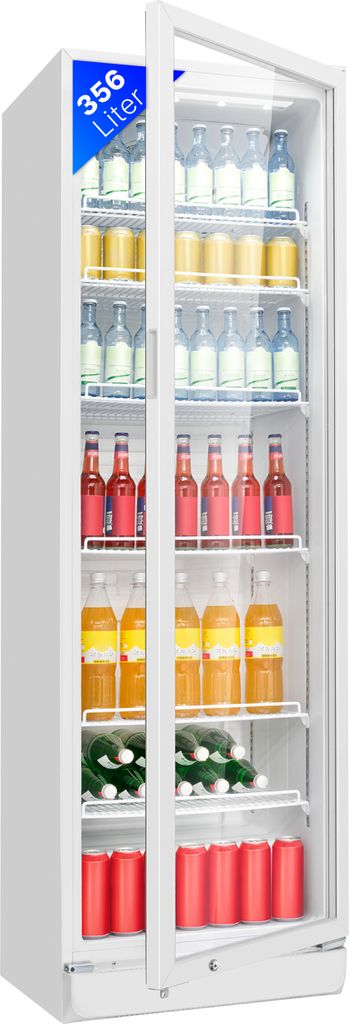 Bomann Glastür-Kühlschrank KSG 7351 weiß