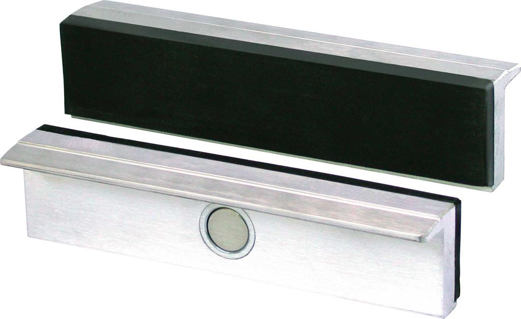 Brockhaus Heuer Schutzbacke LM mit Gummibelag Breite 140 mm 1 Paar mit Magnet - 112140