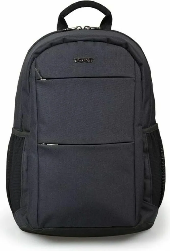 Sac à dos Ordinateur 15.6 Sydney ECO en Tissu Recyclé Noir avec USB Port