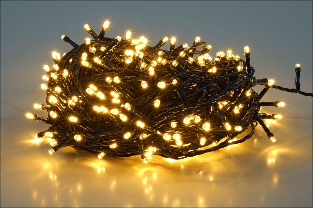 Catena luminosa natalizia a LED bianco caldo - 9 m / 120 Immagine del prodotto 