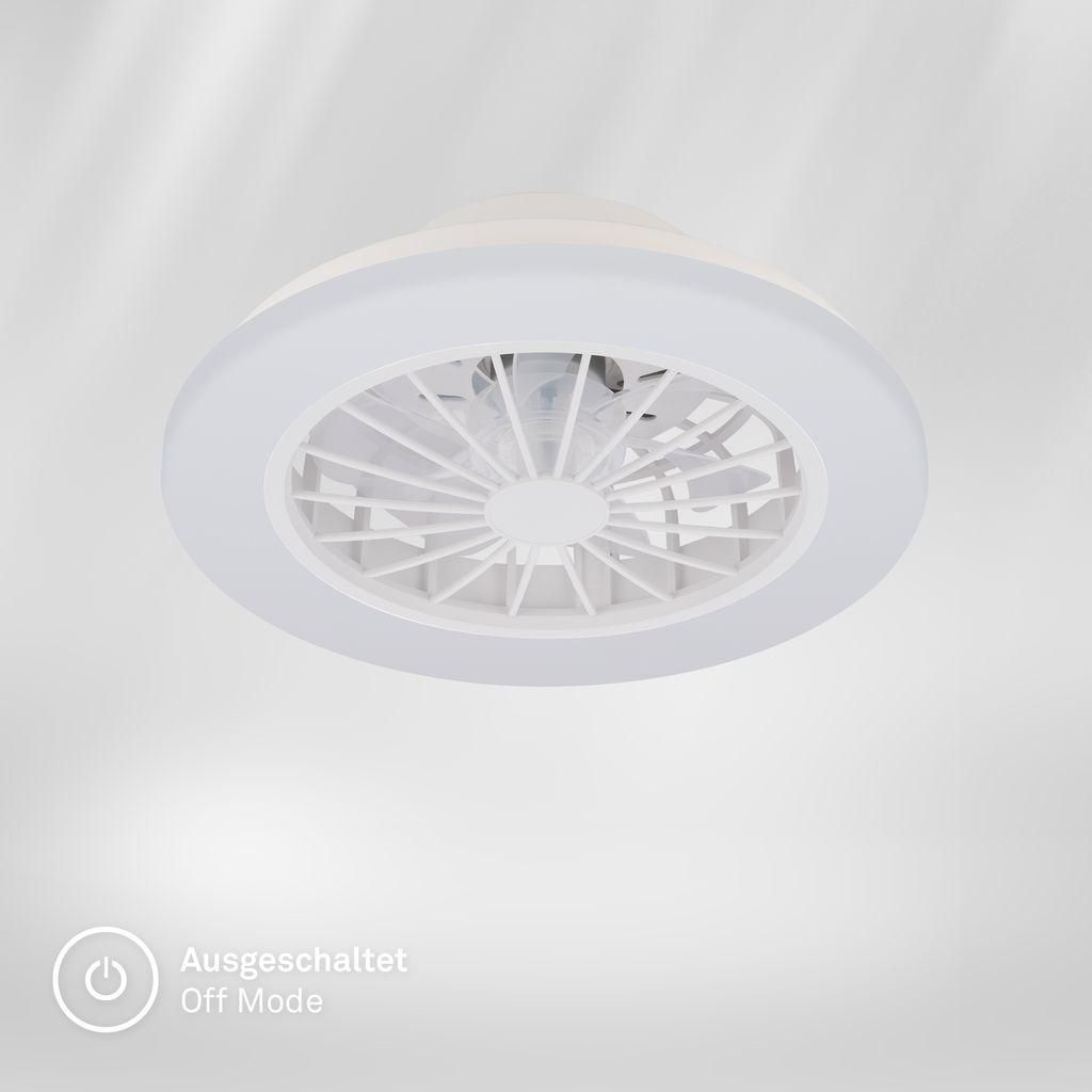 Briloner Deckenventilator mit Licht Fernbedienung Ø38cm Produktbild 