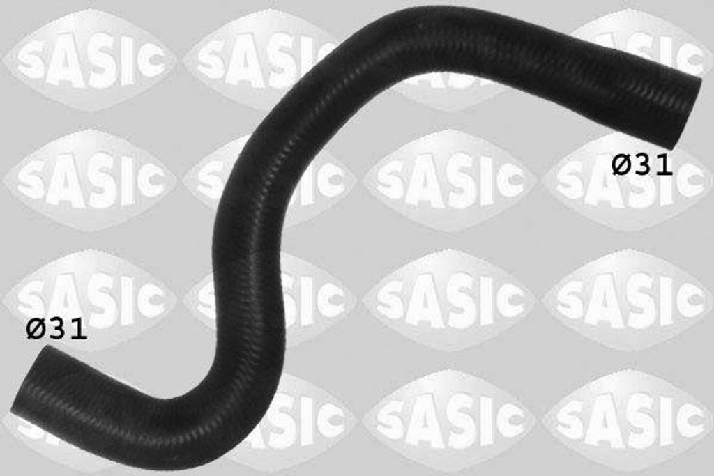 SASIC 3400094 Kühlerschlauch OE 1351EW kompatibel mit 206