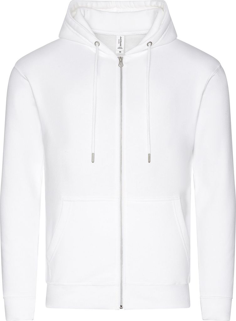 Awdis - Kapuzenpullover, Baumwolle aus biologischem Anbau für Herren/Damen Uni RW8046 (2XL) (Schneeweiß)