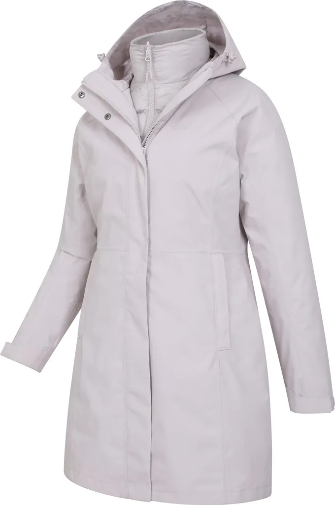 Mountain Warehouse - Jacke "Alaskan" 3 in 1 für Damen MW2051 (36 EU) (Marineblau)