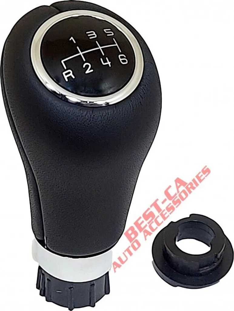 Pommeau de vitesse cuir 6 rapports compatible Mercedes Classe B W245
