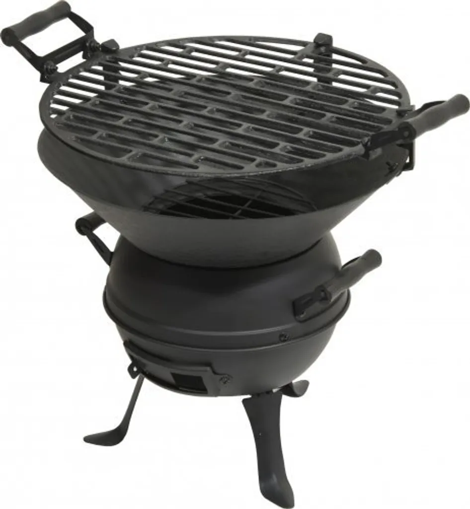 Petit barbecue rond type Kettle portable Ø 35 cm idéal balcon et camping