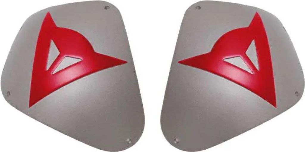 Dainese Chránič ramen Kit Spalla Sport Alluminio/Rosso UNI Immagine del prodotto 