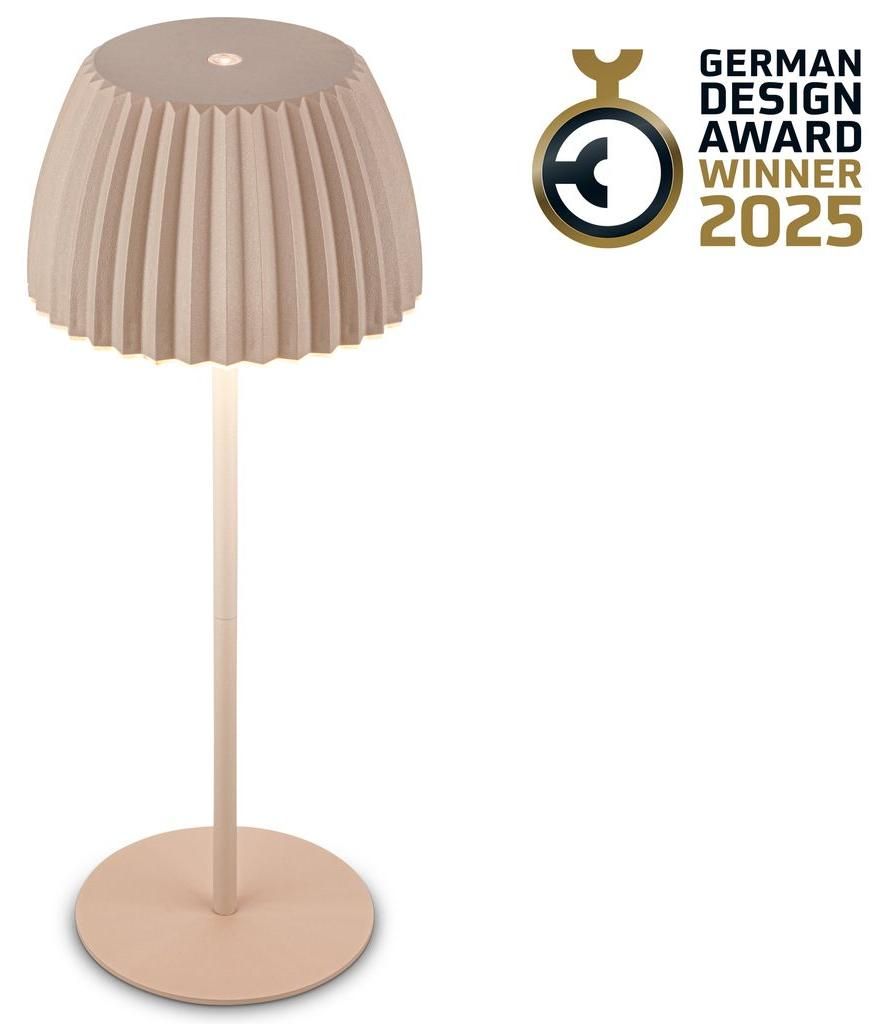 Riffle LED stolová lampa Dobíjateľná stolová lampa Výškovo Obrázok produktu 