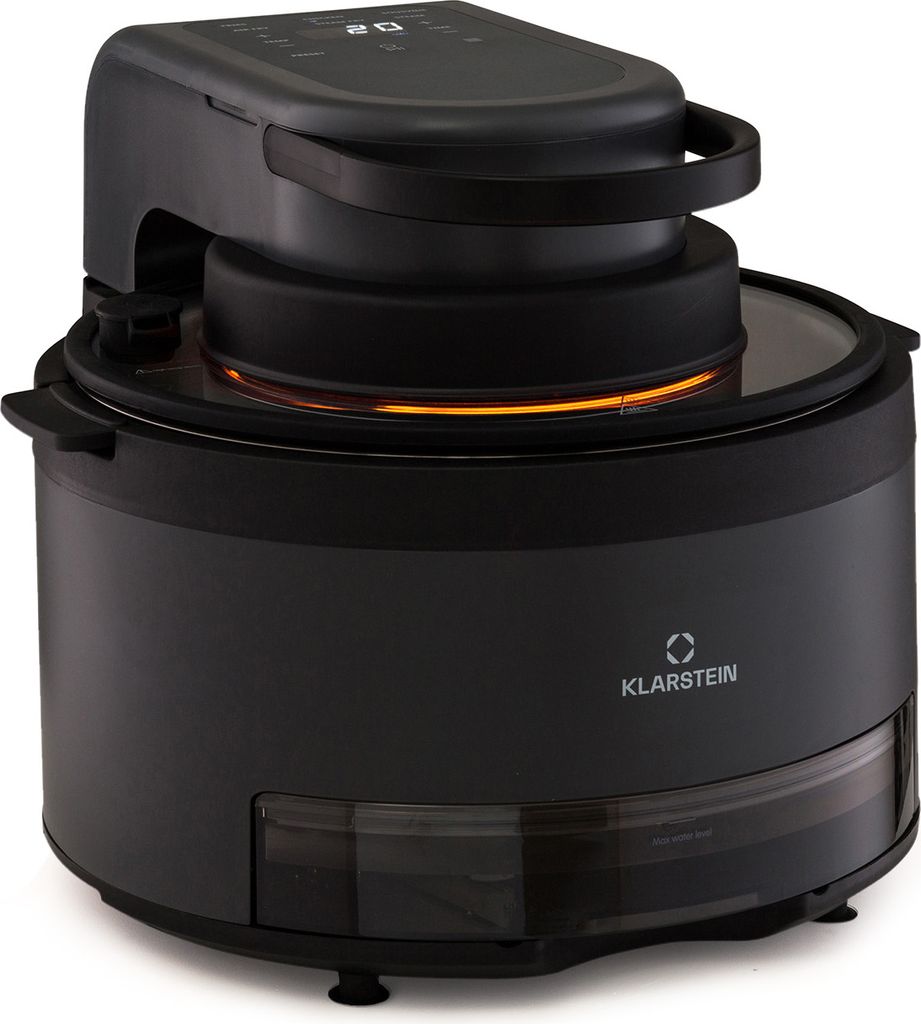 Klarstein Heißluftfritteuse 2-in-1, Airfryer mit Produktbild 1