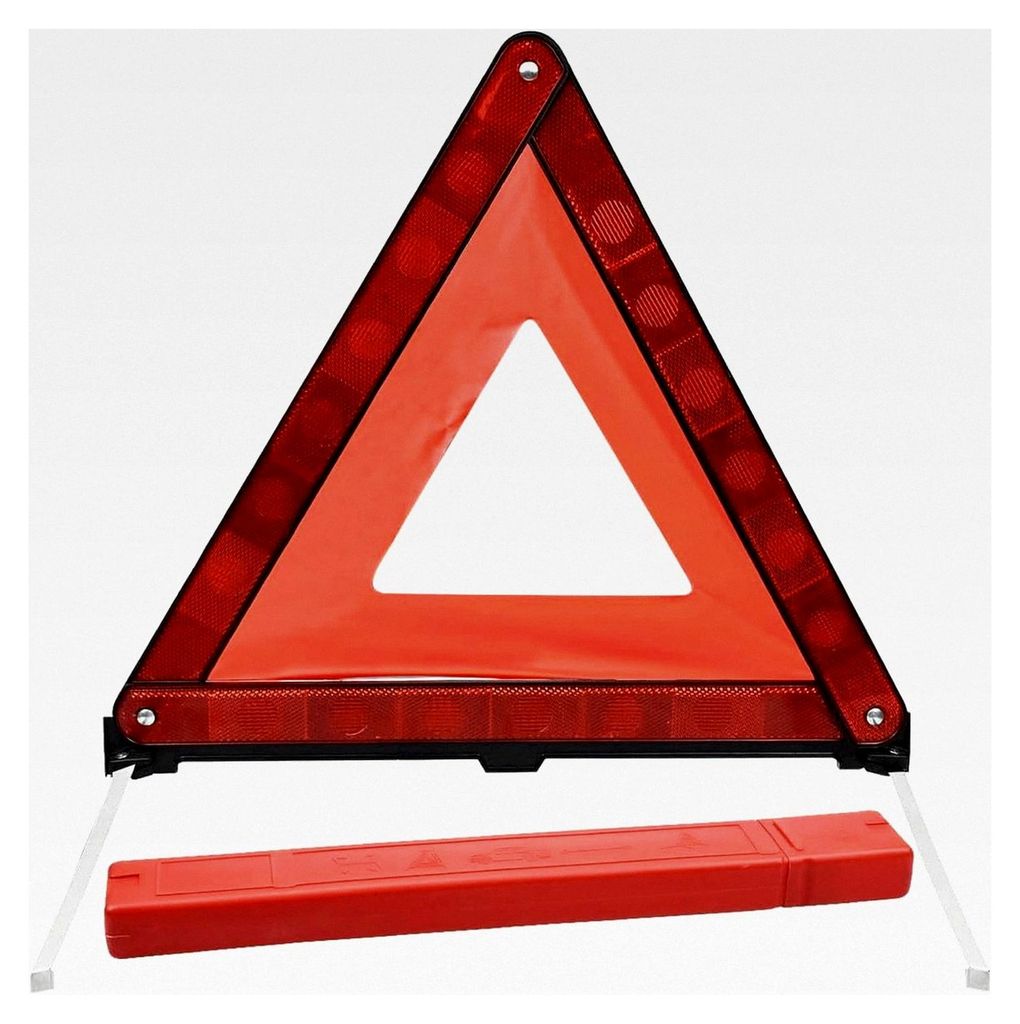 Warndreieck für das Auto, zusammenklappbares reflektierendes Warnstativ für Pannenhilfe, Verkehrsunfälle und Notparkplätze, schneller Aufbau, G...