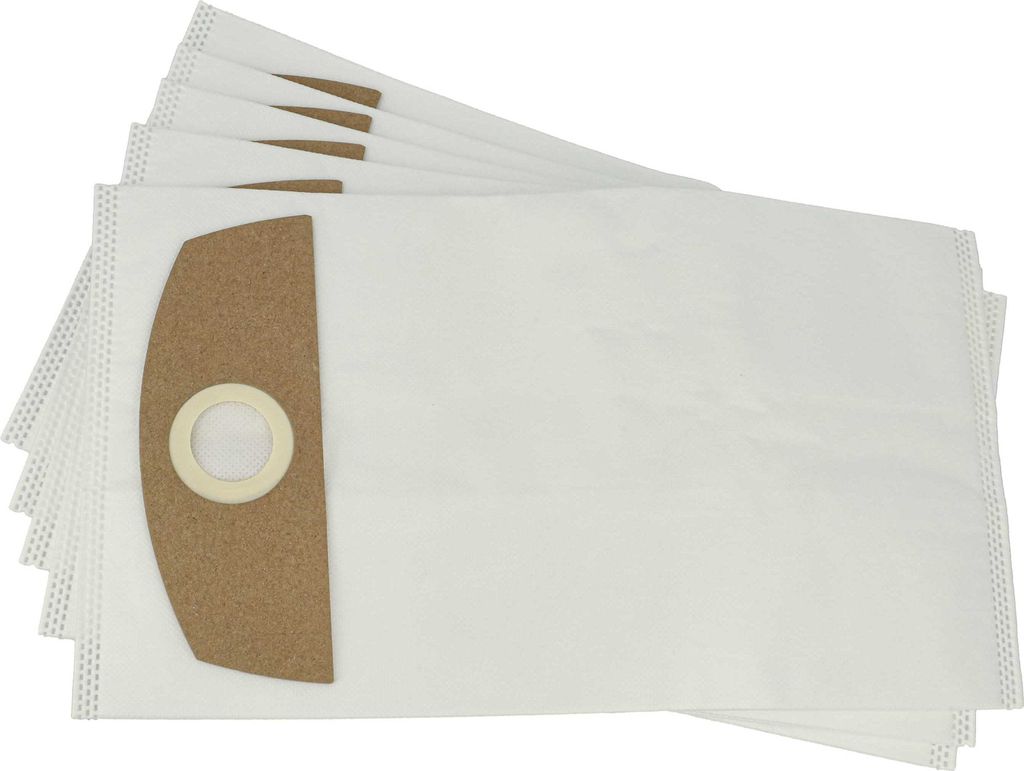 vhbw 5x Staubbeutel Ersatz für Flex 487.287 für Staubsauger - 25cm x 20cm Weiß