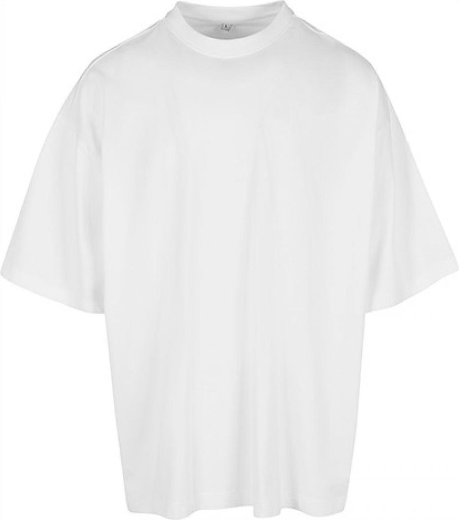 Build Your Brand BY193 | Huge Tee S bis 5XL - Farbe: White - Größe: 4XL