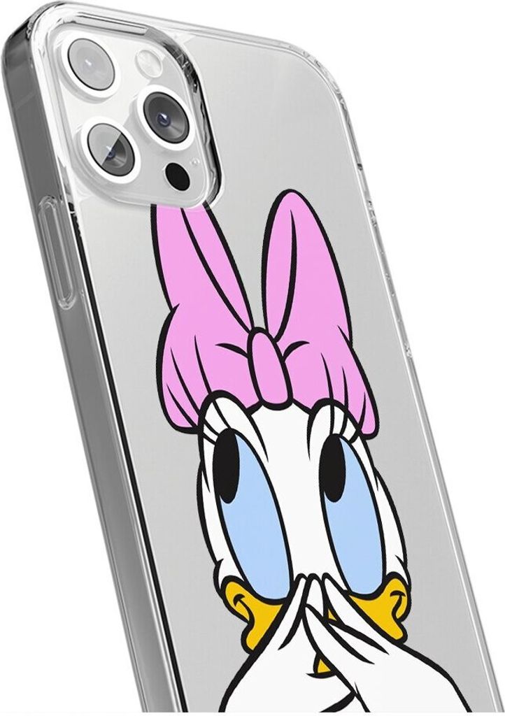 Handyhülle Daisy-002 Disney Partial Print Transparent kompatibel mit iPhone 14