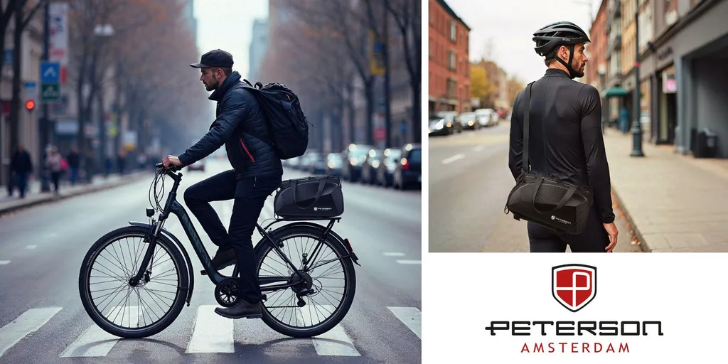 Sacoche Vélo Anti-Vibration Noire : Sécurisez votre Chargement Arrière - 3