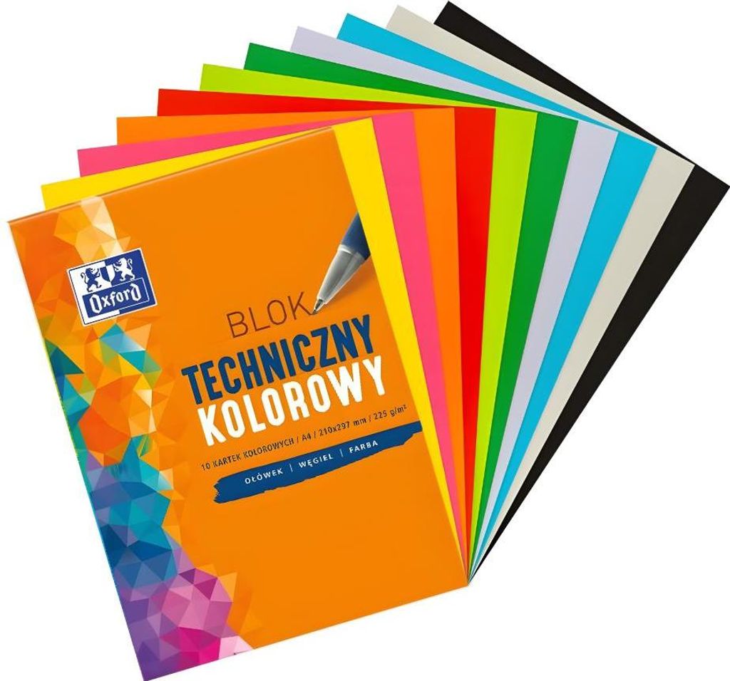 Oxford Technical Block A4/10k Farbe 400093230