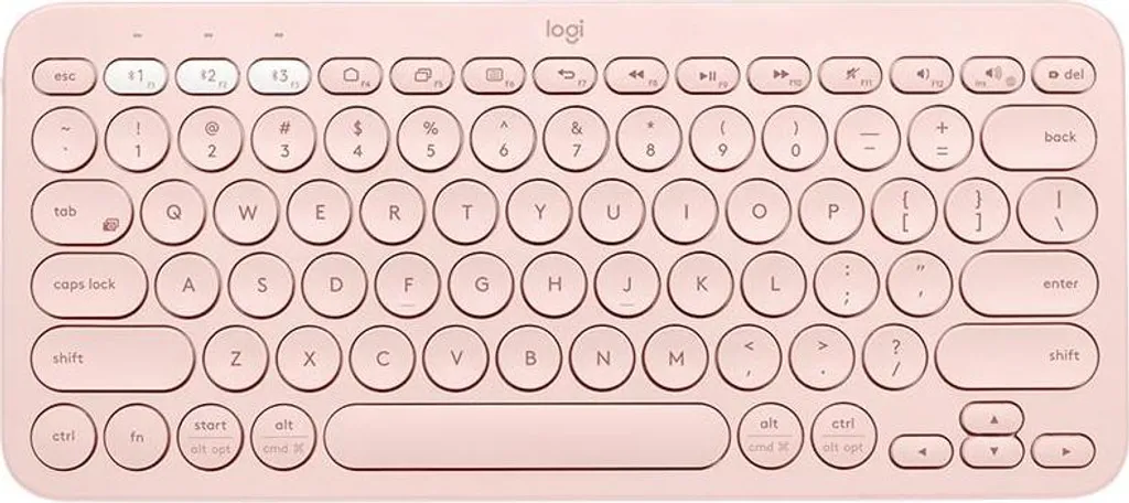 Logitech K380 Clavier Rose : Libérez votre Bureau des Câbles Encombrants - 4