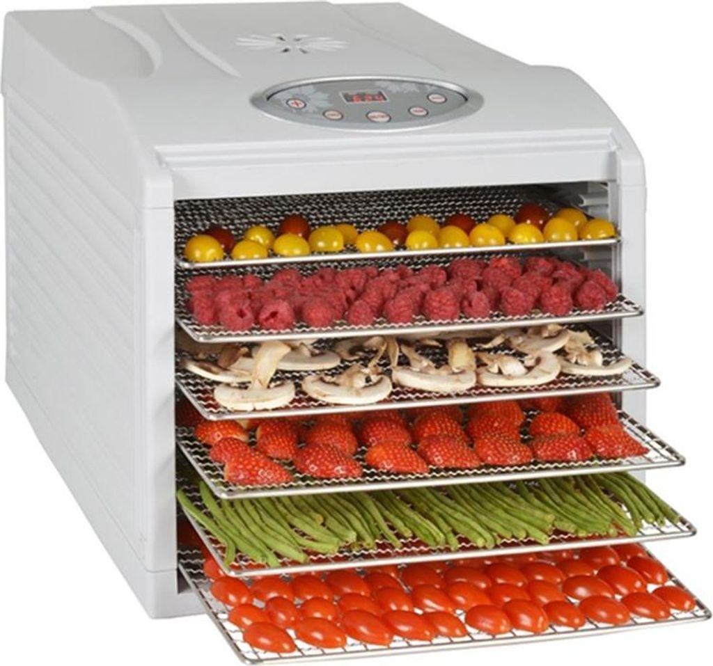 Essiccatore frutta e verdura 6 teglie 500w Kitchen chef Immagine del prodotto 