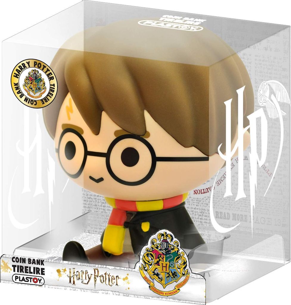 Plastoy SAS 80082 - Harry Potter: Sparschwein Chibi Harry Potter