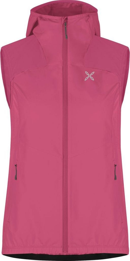 Montura RISE HOODED VEST WOMAN beere L