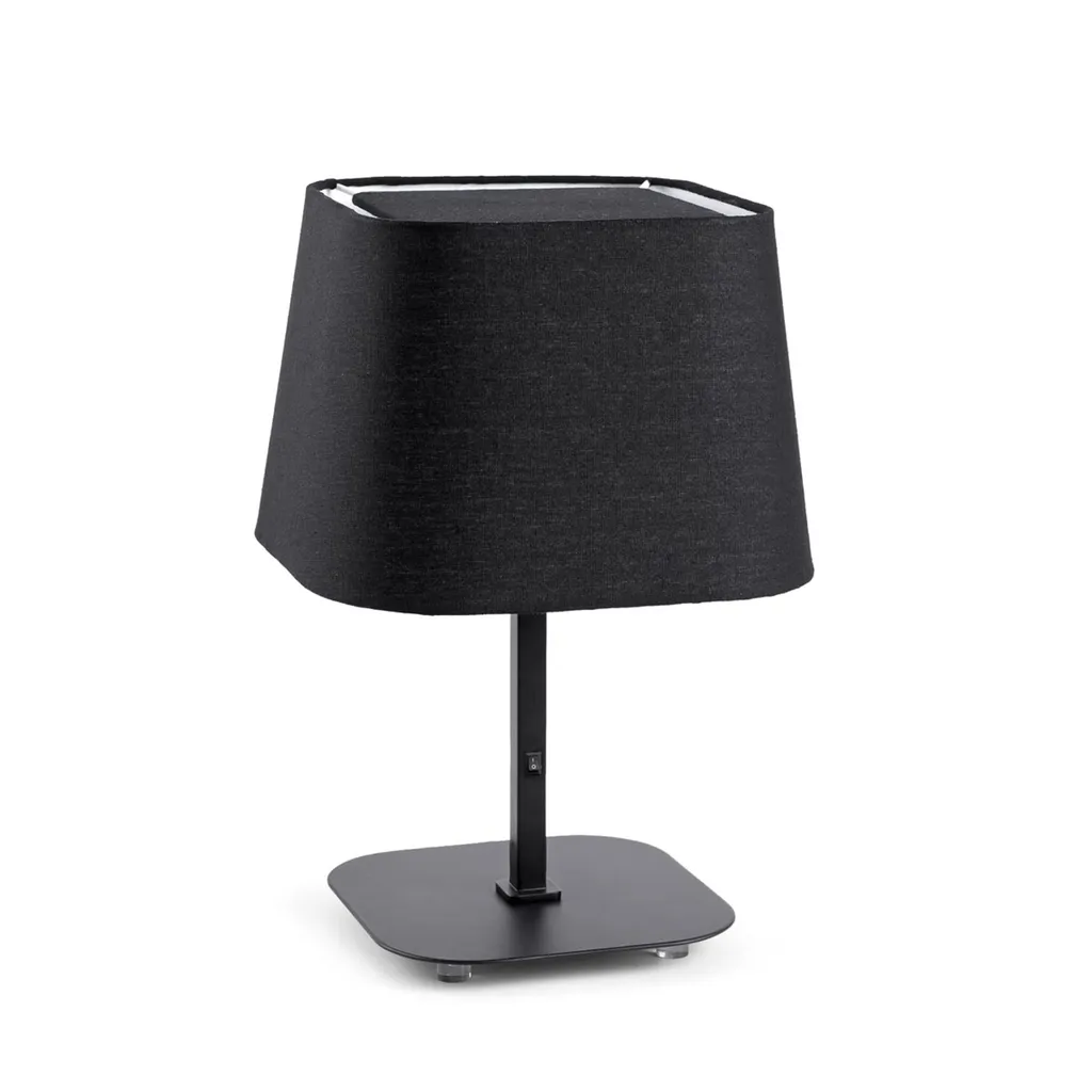 Lampe de Chevet Douce 1 Noir Clair pour Ambiance Chambre Douce