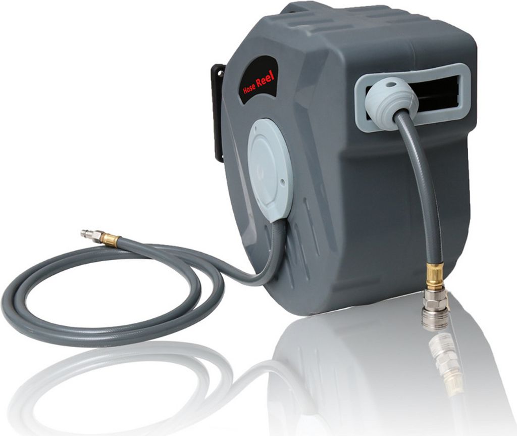 Bettizia Schlauchtrommel Schlauchaufroller knick- und abriebfest 180° drehen 20m knick- und abriebfest hochflexiblen