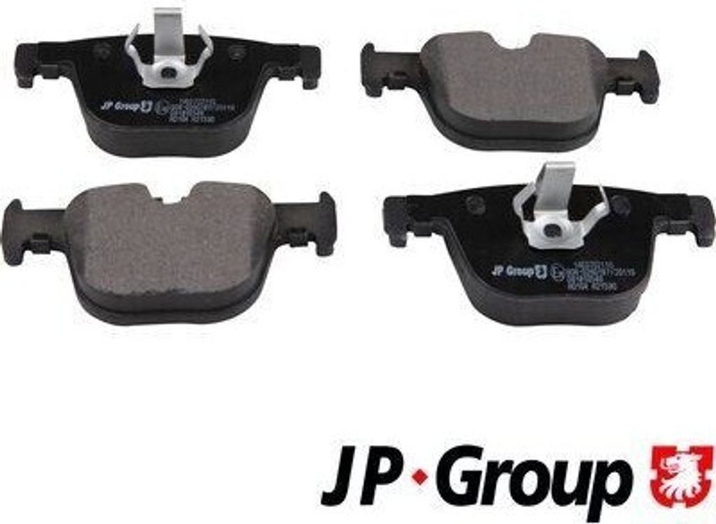 JP GROUP Bremsbeläge Satz Hinten für BMW 3 Touring (F31) 1463702110
