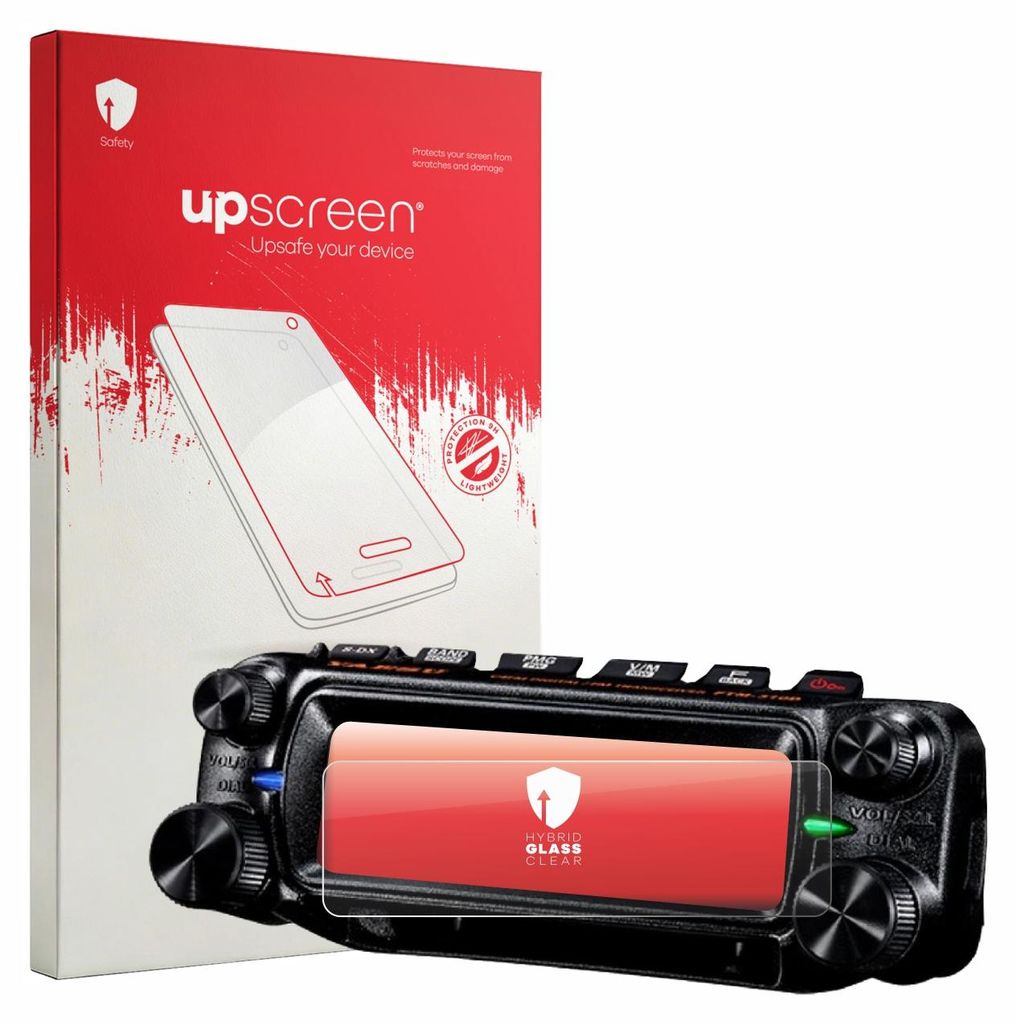 upscreen Schutzglas für Yaesu FTM-310 Schutzfolie Panzer Folie Glas Display Schutz klar