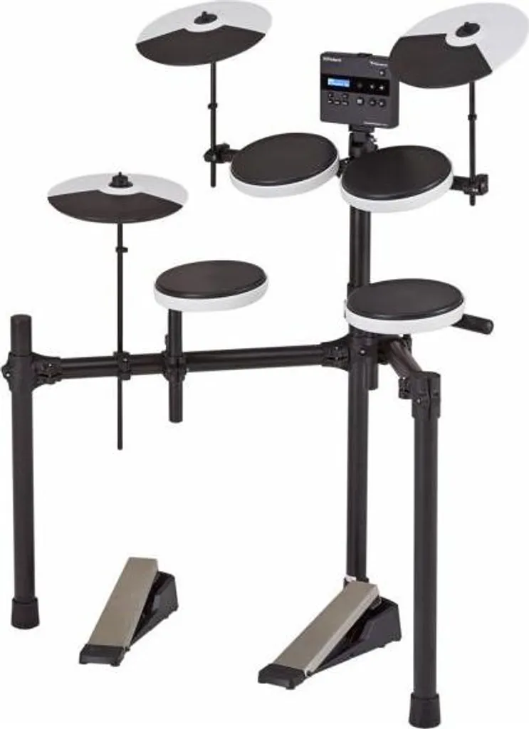 Batterie Jazz Enfant 9 Pièces – 5 Tambours, Cymbale, Pédale, Tabouret, Baguettes Mousse, Ergonomique 30°, Cadeau Musical 3-6 Ans