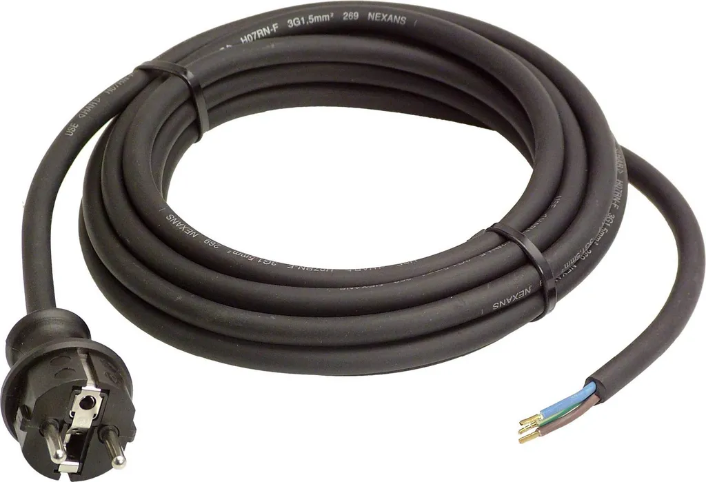 Cavo Collegamento Industriale AS SCHWABE 70912 H07RN-F 15m 3G1.5 16A