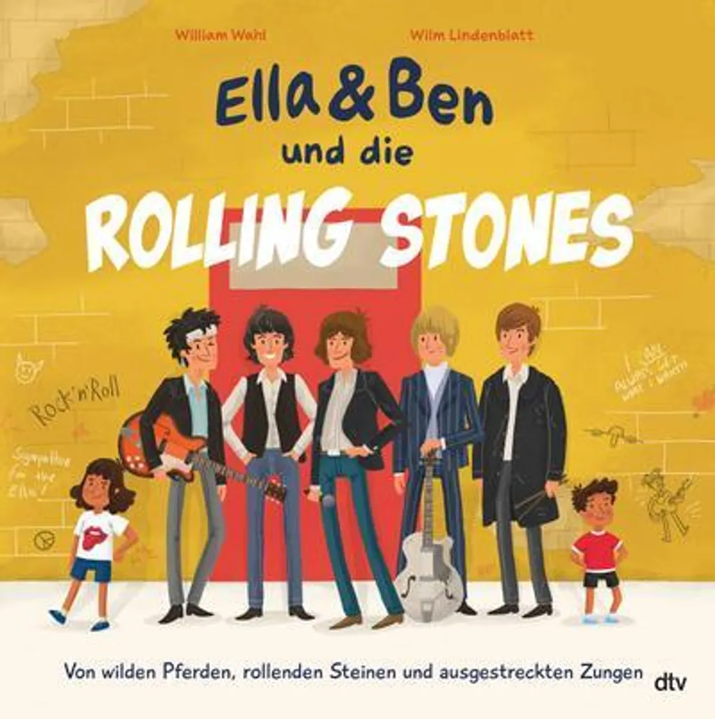 Album illustré Ella & Ben : initiation au Rock des Rolling Stones