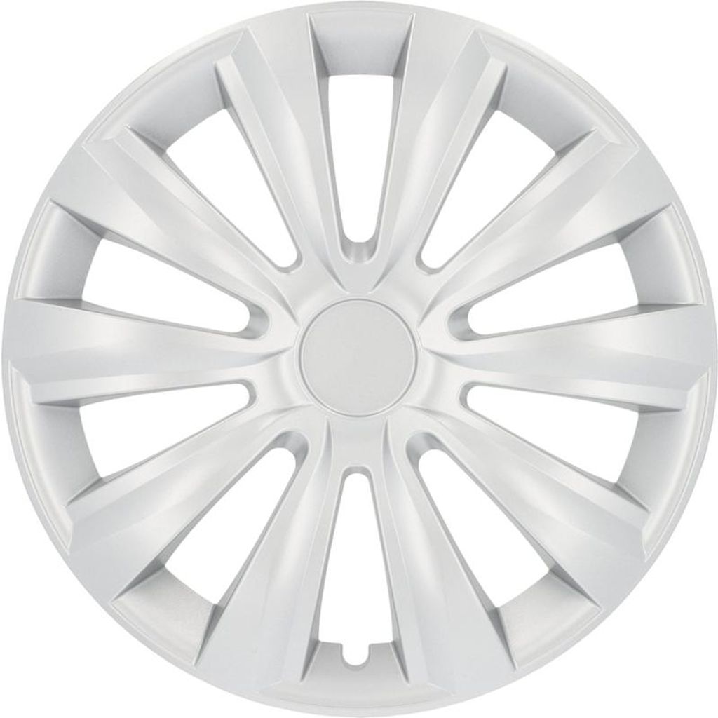 cartrend Radzierblende "Delta", silber, 15" (38,10 cm) Produktbild 