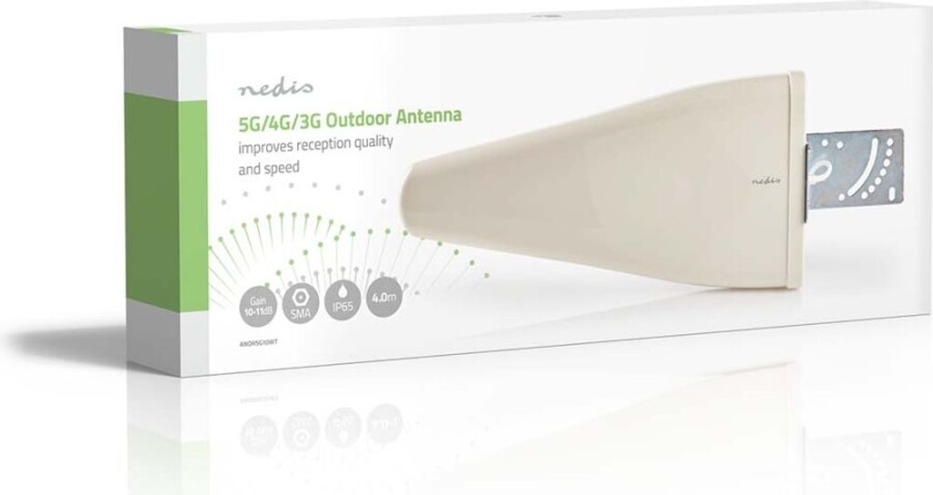 Antenna WiFi 2.4 GHz Con Connettore N Maschio – 15 Cm, 50 Ohm, Per Router E Cisco