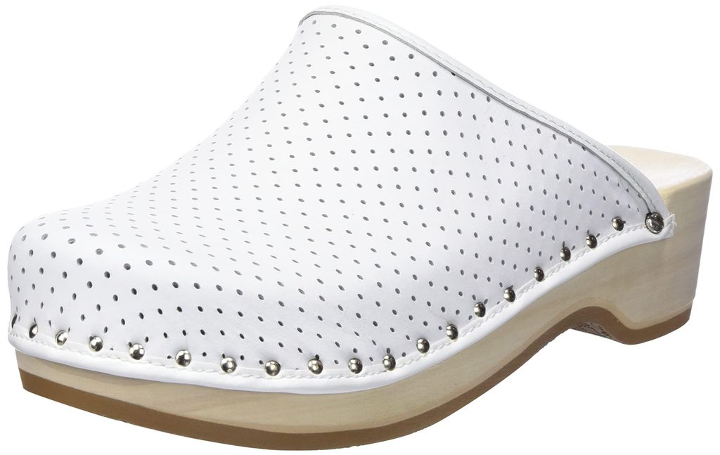 Berkemann Standard-Toeffler Clogs Uni-Erwachsene, Weiß Produktbild 