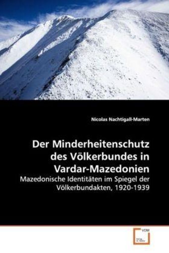 Nachtigall-Marten, N: Der Minderheitenschutz des Völkerbunde