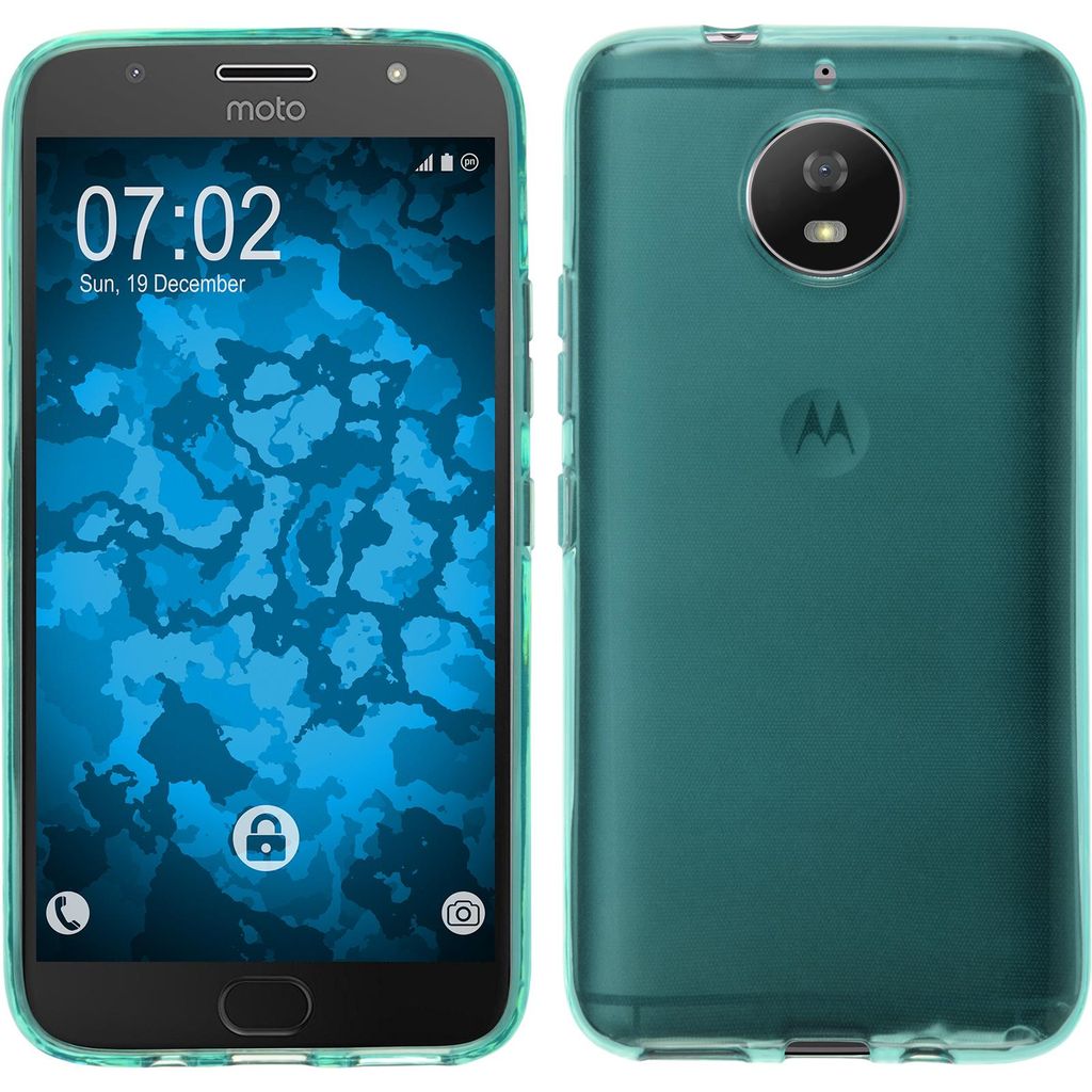 PhoneNatic Case kompatibel mit Lenovo Moto G5s - türkis Produktbild 