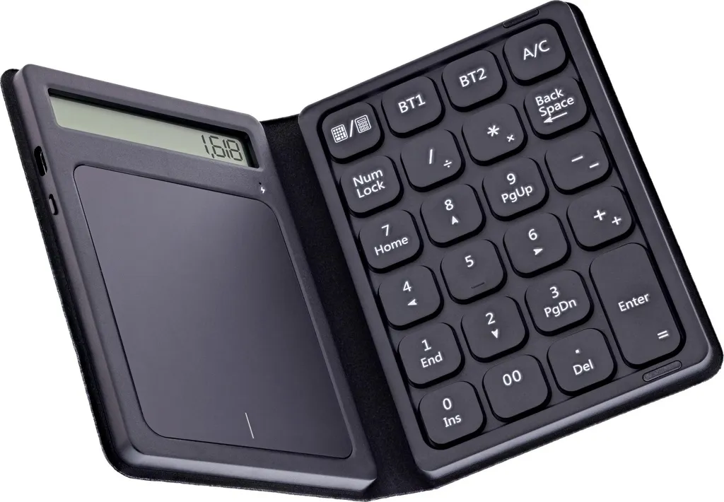 Clavier Numérique Bluetooth Pliable InLine avec Pavé Tactile Intégré - 6